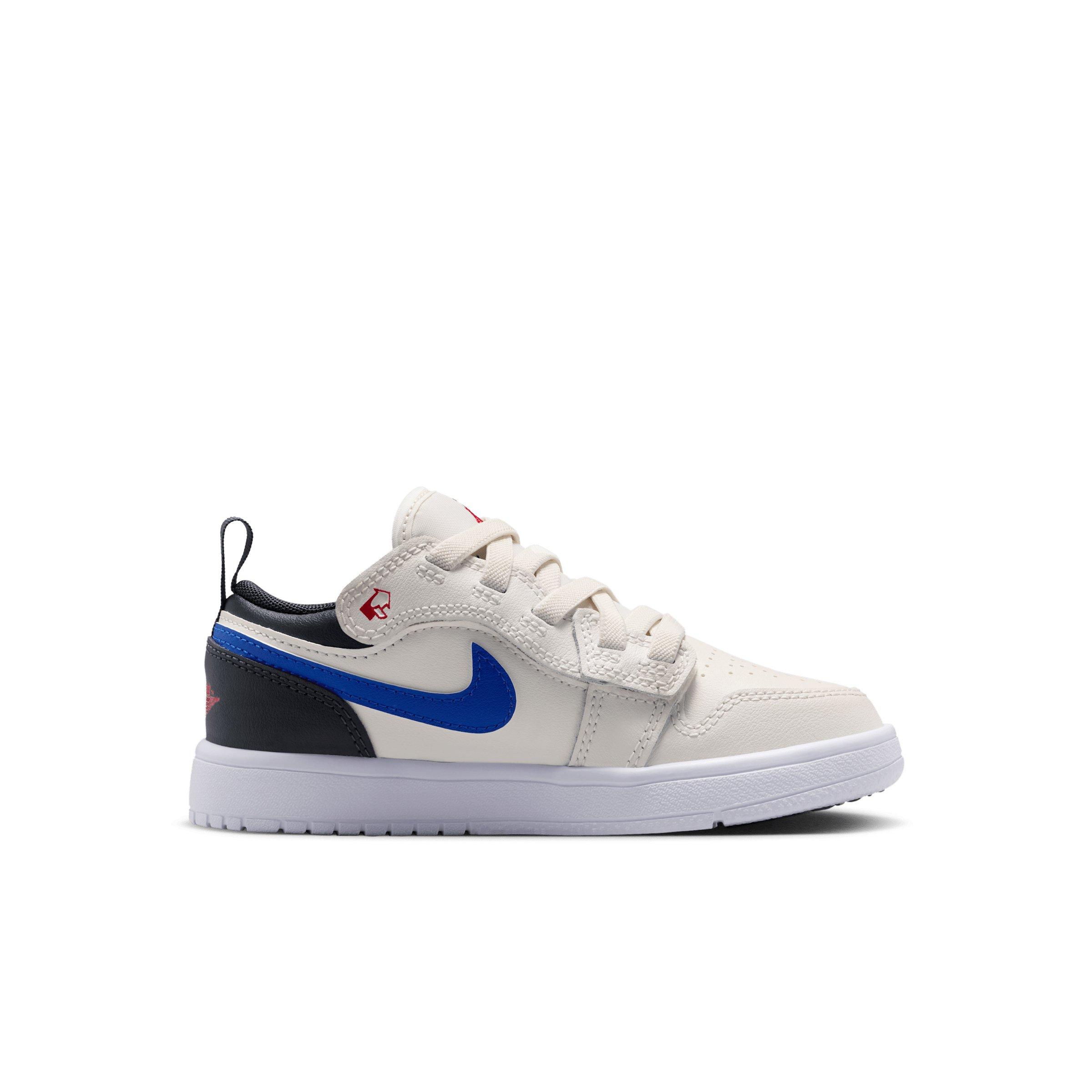 Jordan 1 Low Alt "Phantom/Off Noir/Sail/University Red" Preschool Boys' Shoe - PHANTOM/OFF NOIR/SAIL/RED